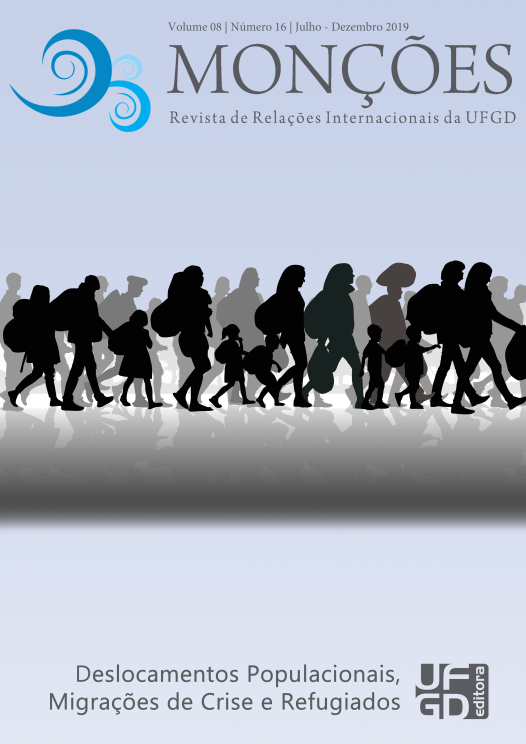 					Ver Vol. 8 Núm. 16 (2019): Deslocamentos populacionais, migrações de crise e refugiados
				