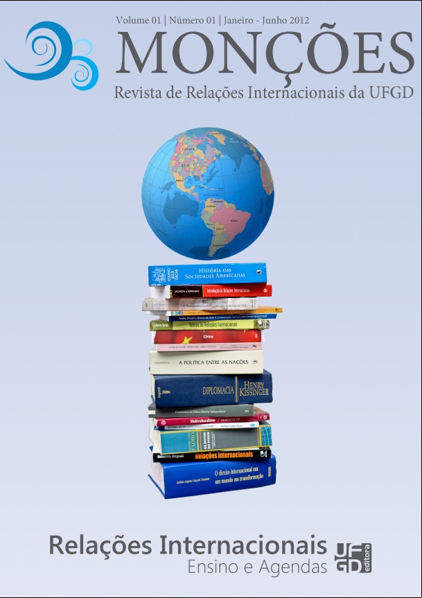 					Visualizar v. 1 n. 1 (1): Relações Internacionais: Ensino e Agendas
				
