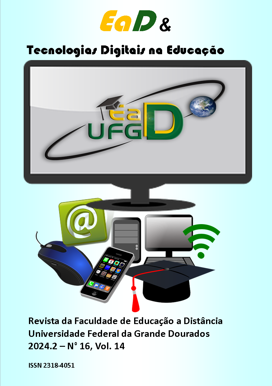 					Visualizar v. 14 n. 16 (2024): Revista EaD & Tecnologias Digitais v.14 n.16 2024.2
				