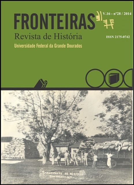					Ver Vol. 16 Núm. 28 (2014): Fronteiras: Revista de História
				