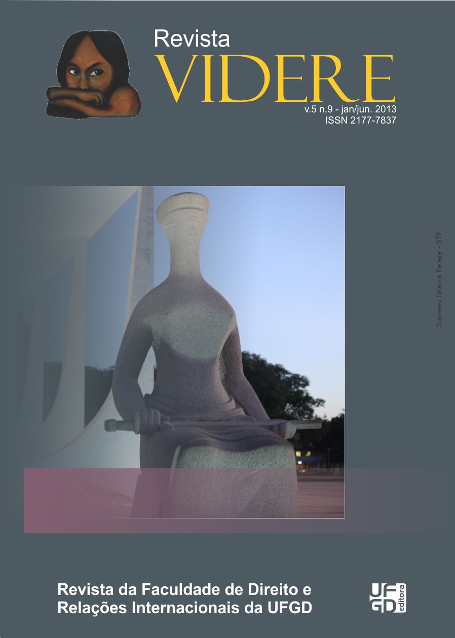 					Visualizar v. 5 n. 9 (2013): Revista Videre
				