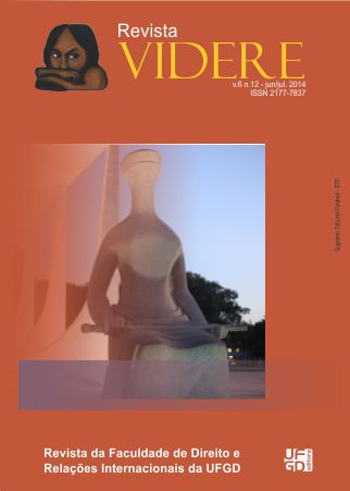 					Visualizar v. 6 n. 11 (2014): Revista Videre
				